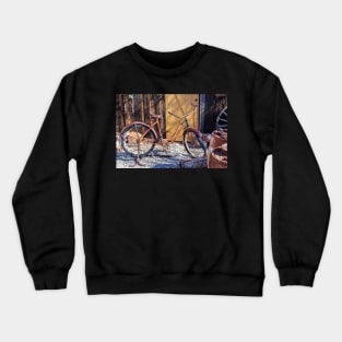 Antique Bicycle Crewneck Sweatshirt